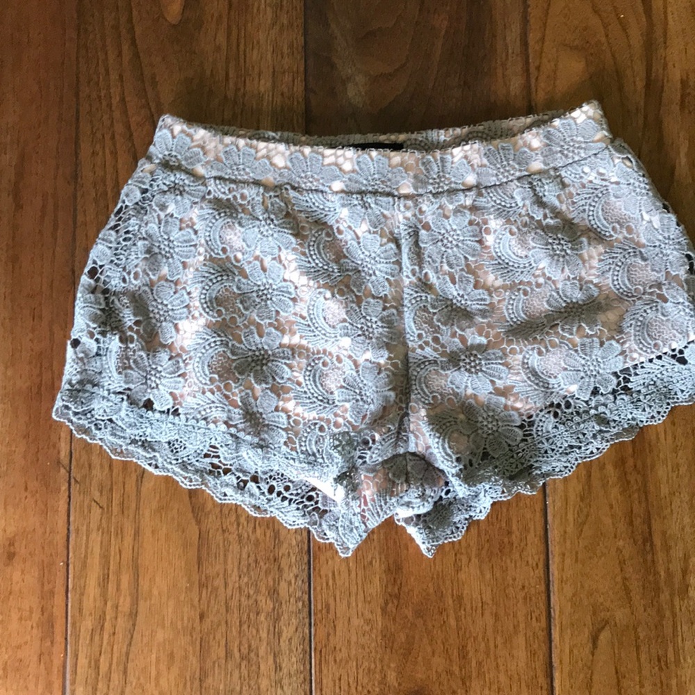 Brand new lace shorts